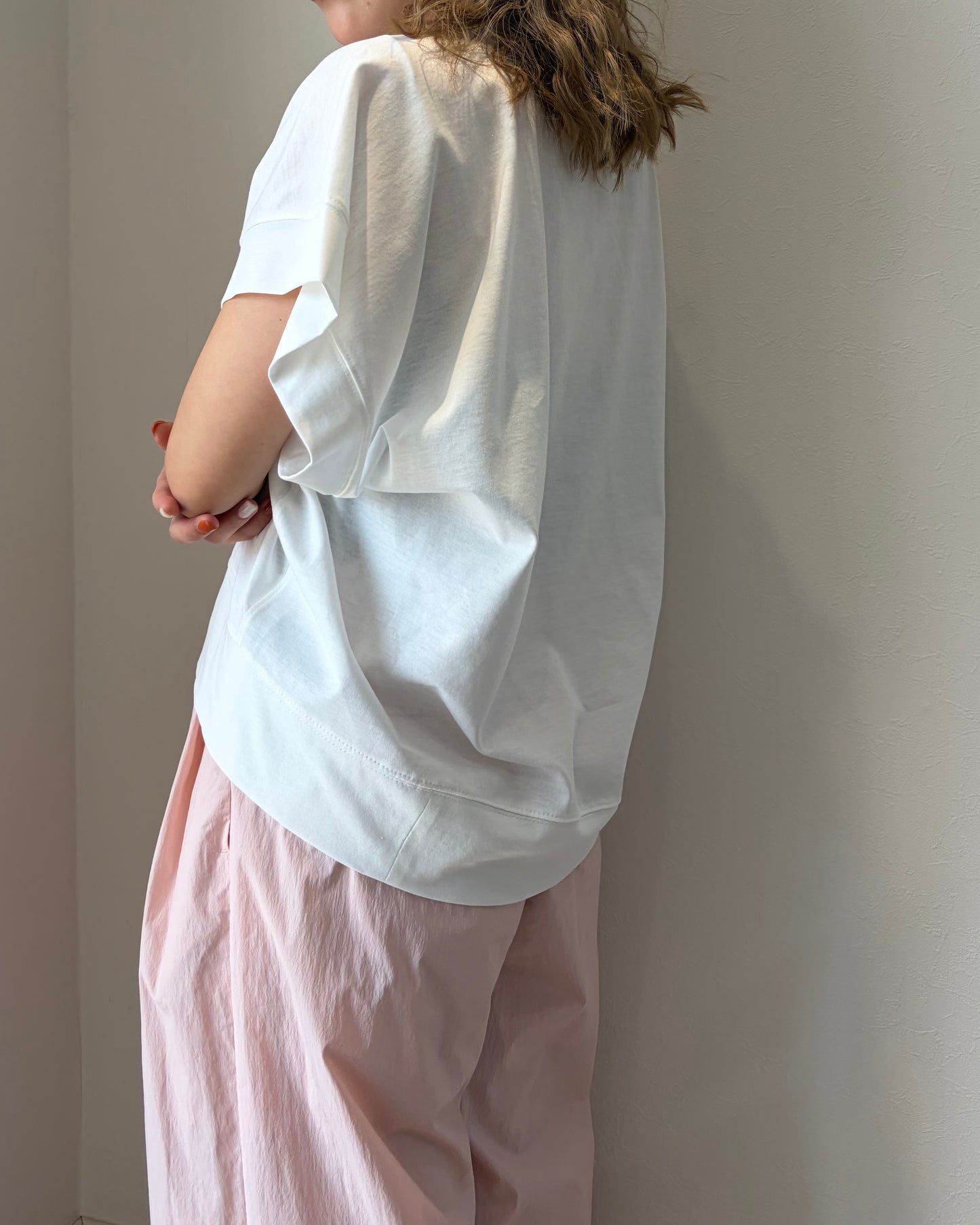フレアスリーブTシャツ