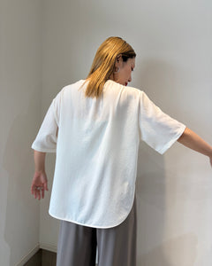 ストレッチシフォンブラウス