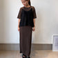 接触冷感Tシャツワンピース