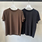 ベーシックコットンTシャツ
