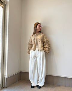 ギャザーブルゾン