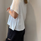 サイドギャザーフレアＴシャツ