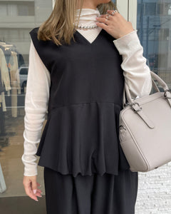 バルーントップス＆ワイドパンツセット