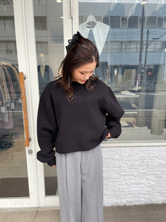 ♡コットンショートニット