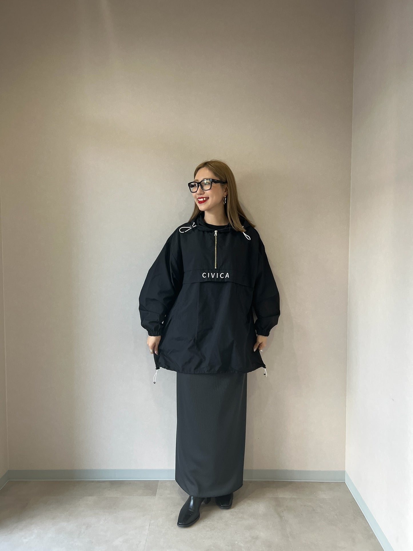 MADE IN JAPAN logo anorak