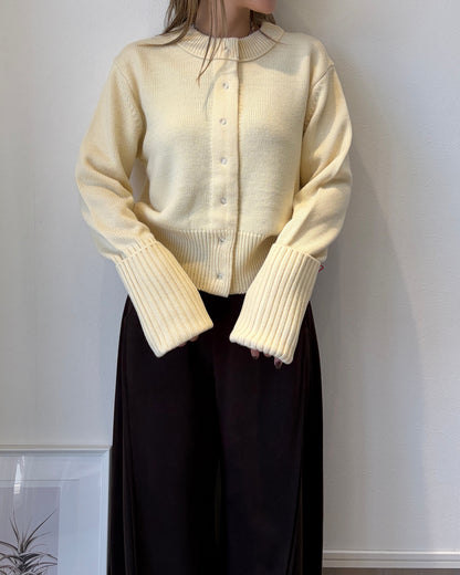 ロングスリーブニットカーディガン