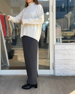 【新色追加！】ウール100%オフタートルニット