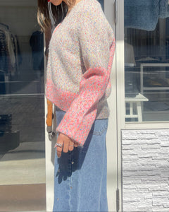 ネオンミックスカーディガン