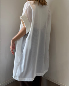 メッシュロングカーディガン