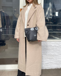 シャギーロングコート