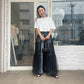 シルクブレンドクロップドTシャツ