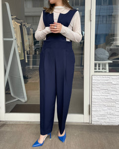 キーネックオールインワン