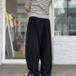 ストレッチシフォンボリュームパンツ