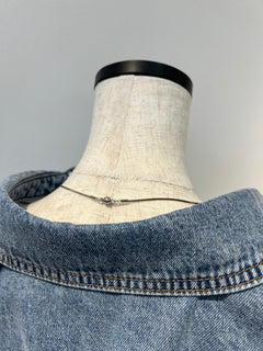 スネークチェーンマグネットネックレス