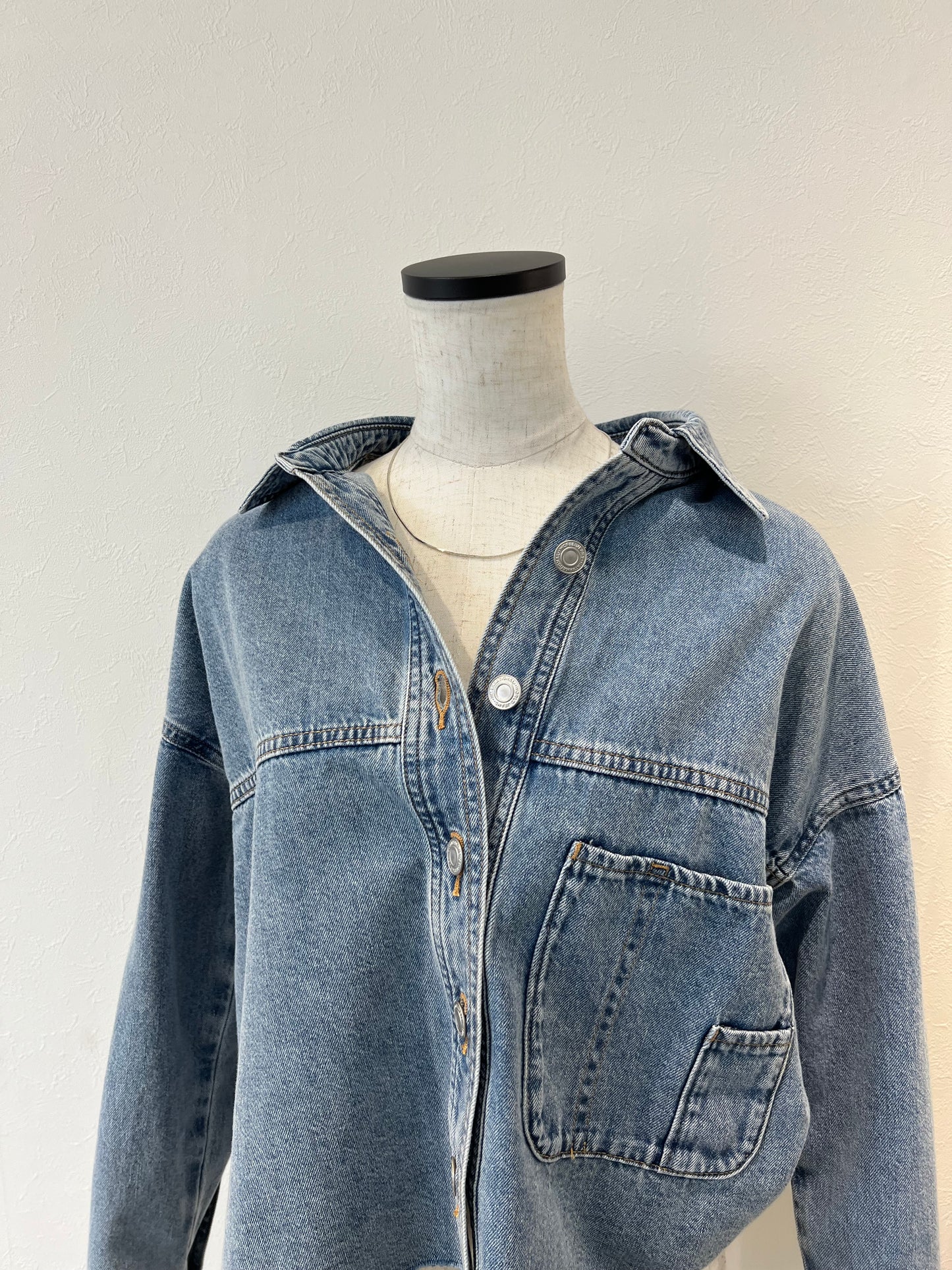 スネークチェーンマグネットネックレス