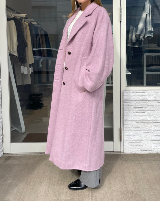 シャギーロングコート