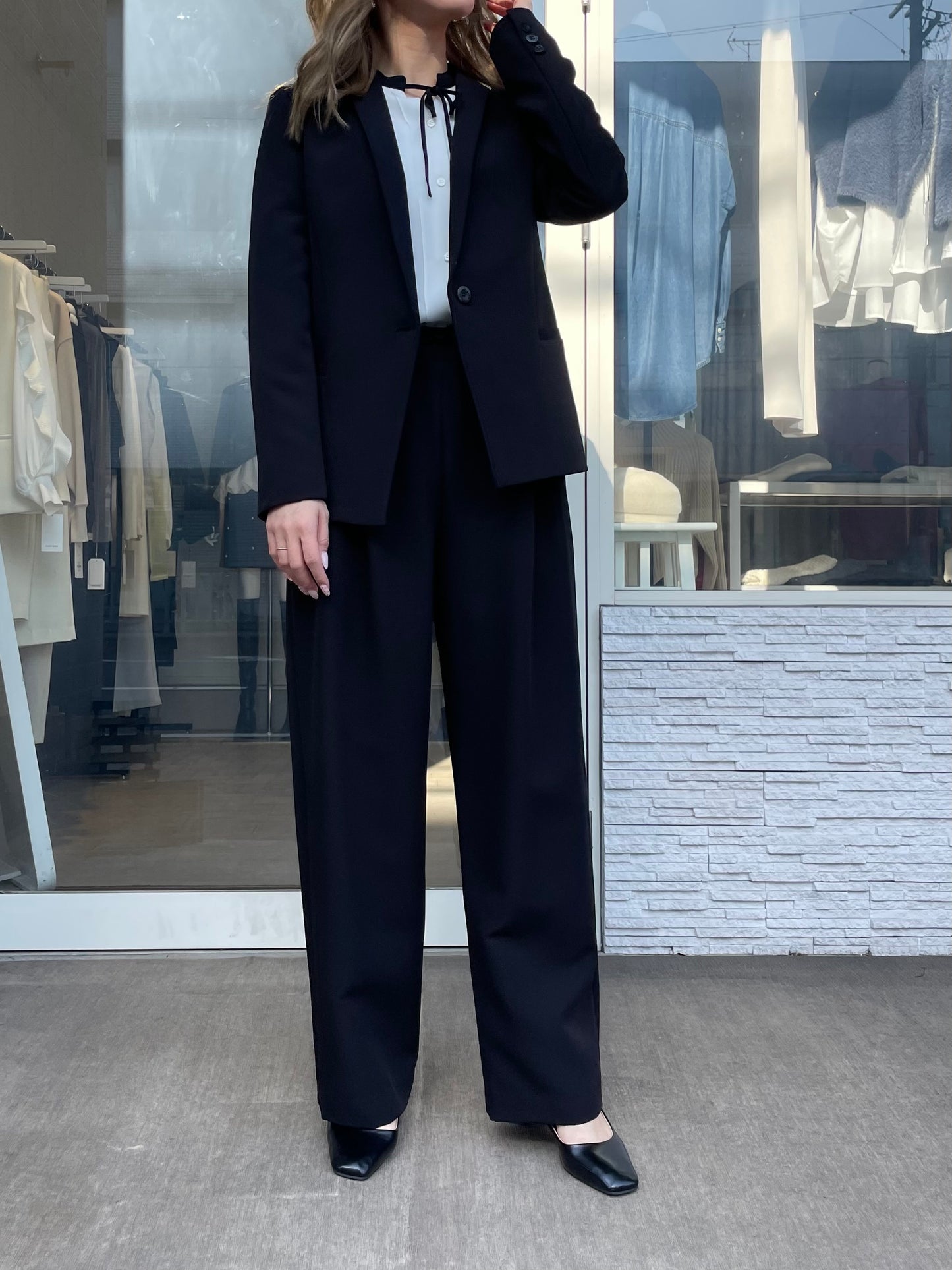 シングルブレストジャケット