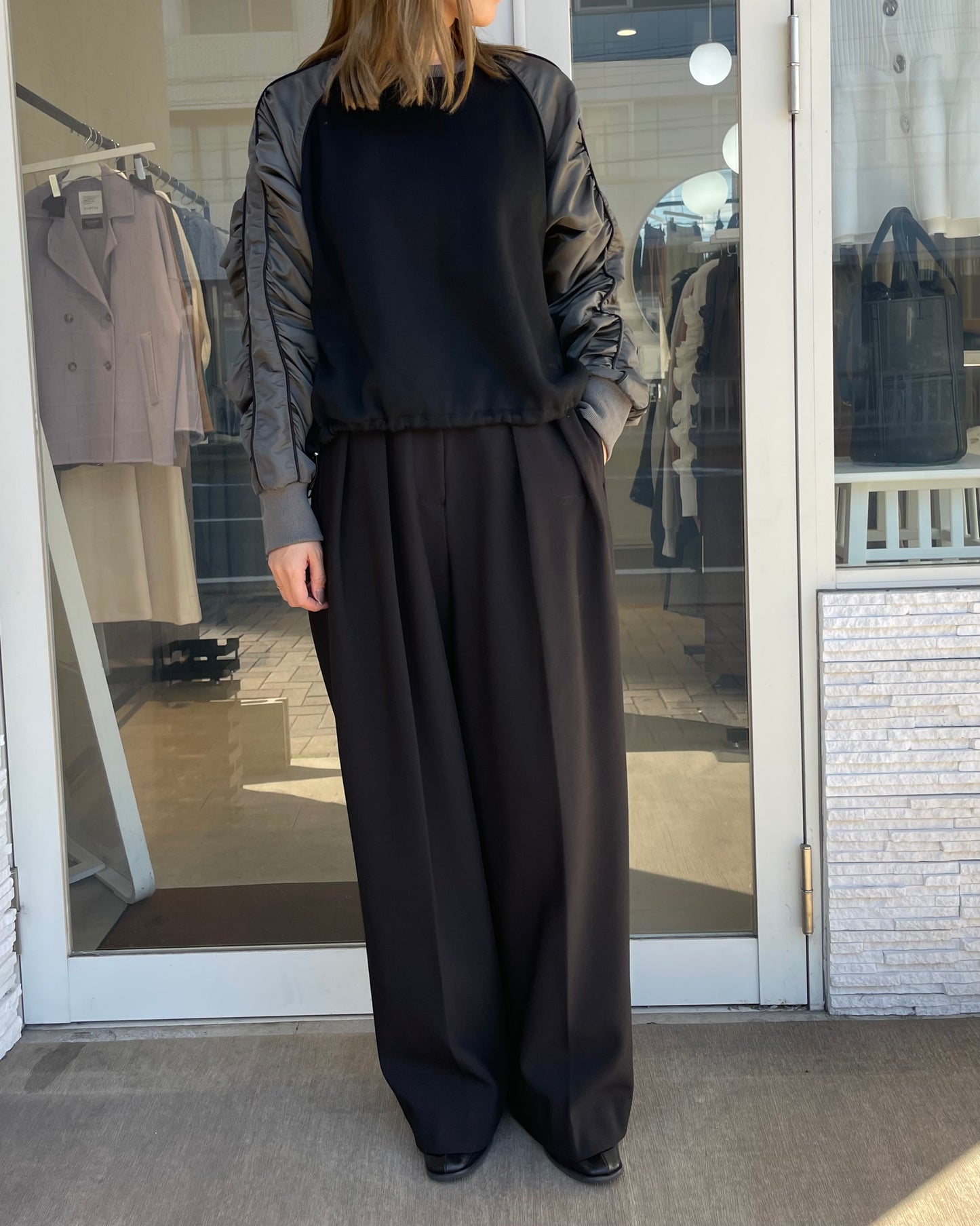 ボンバーヒートドッキングプルオーバー