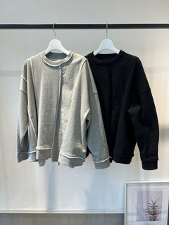 カットオフスウェットプルオーバー