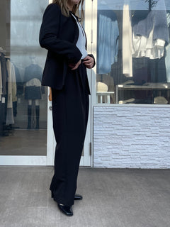 タックワイドパンツ