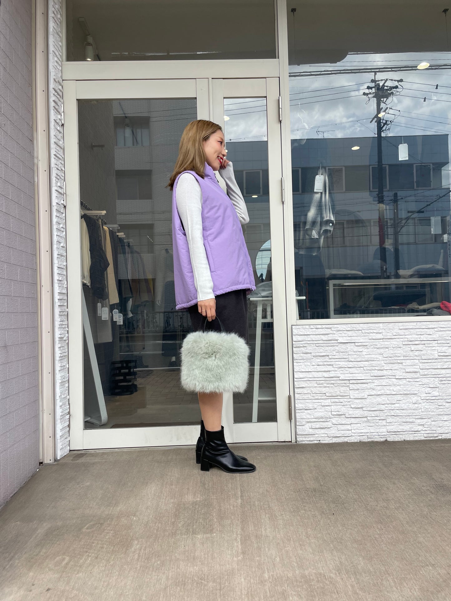 カラーパファーベスト