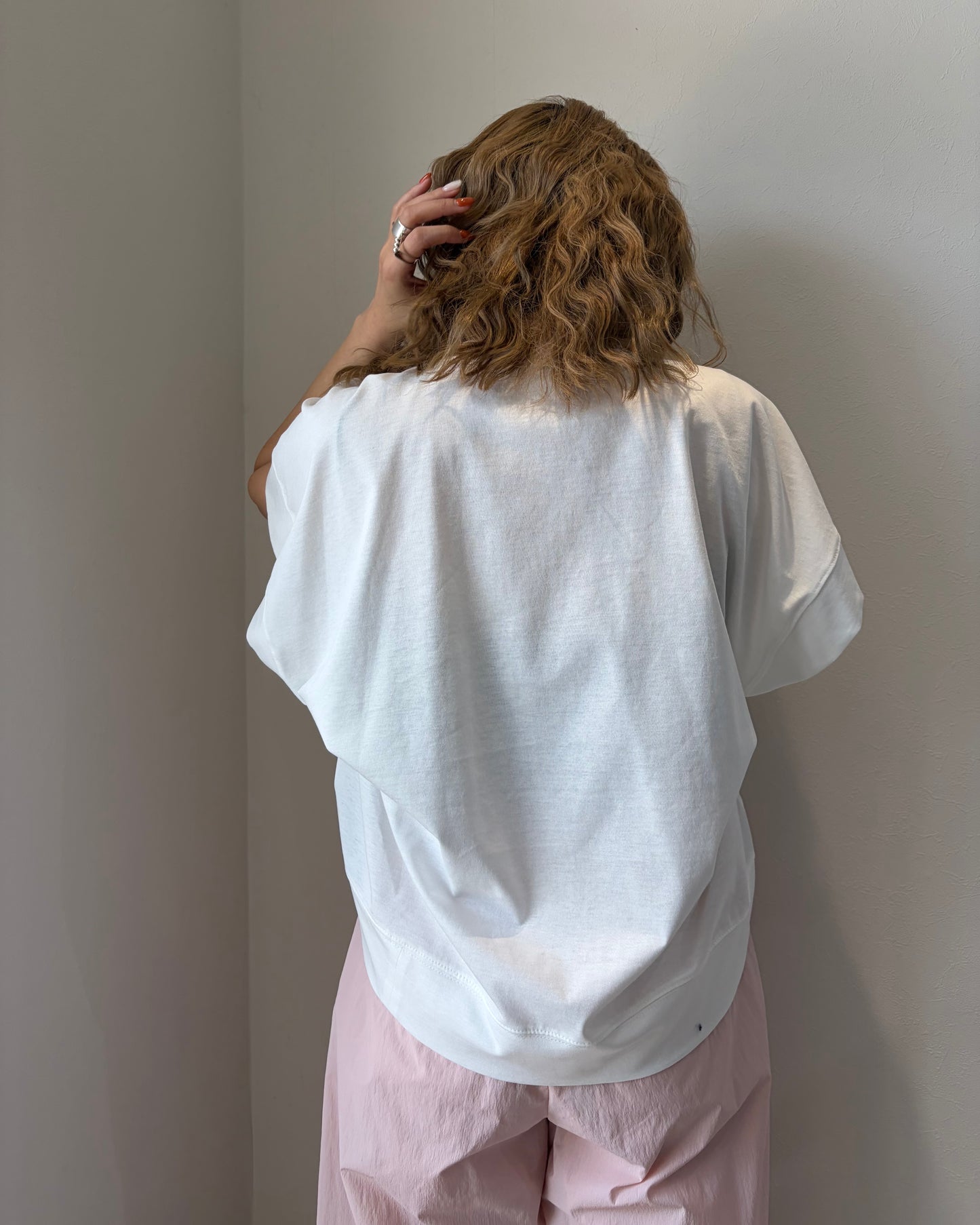 フレアスリーブTシャツ