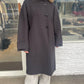 ぺコラムウールスタンドカラーコート