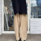 ストレッチシフォンボリュームパンツ