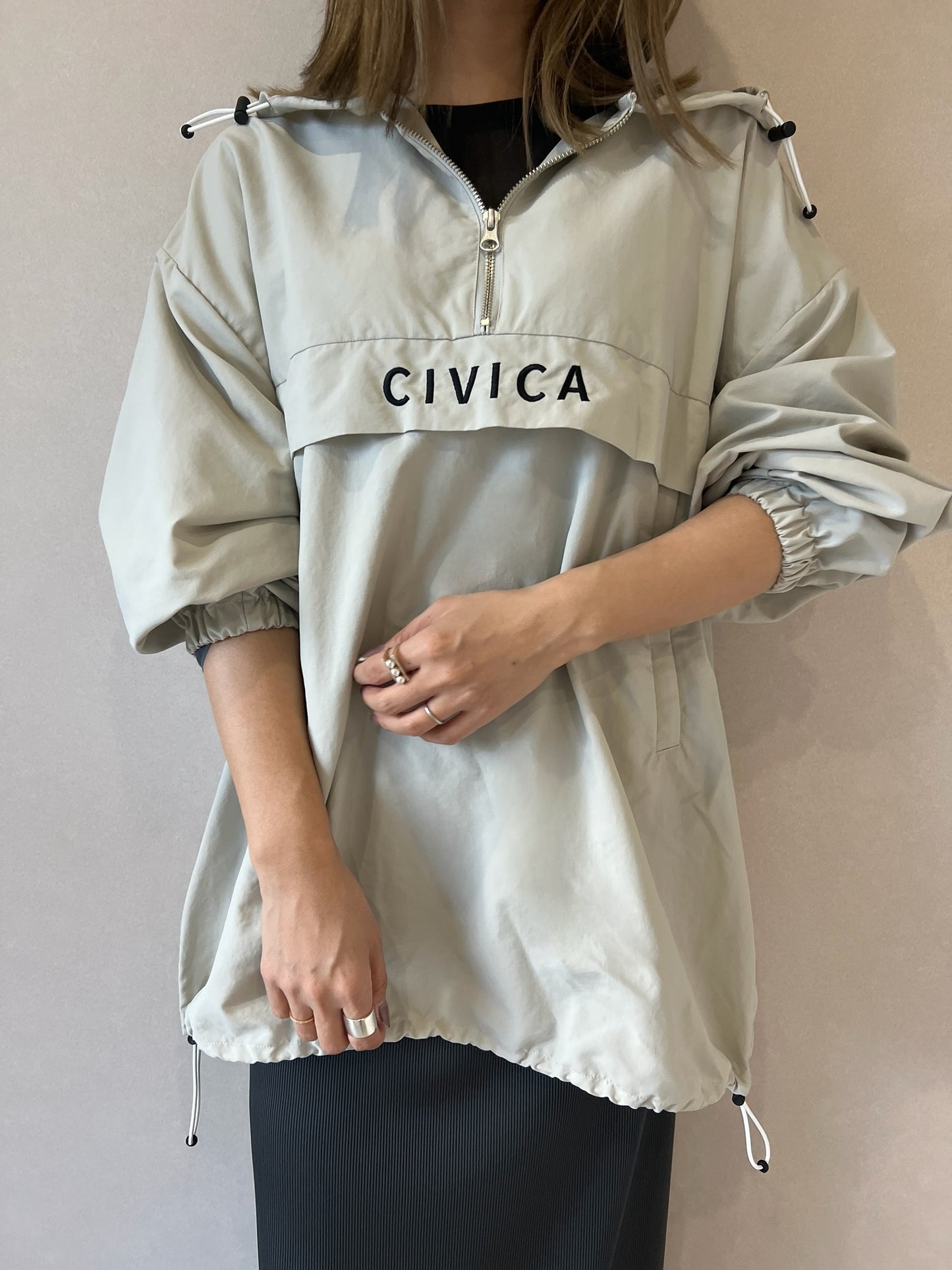 MADE IN JAPAN logo anorak