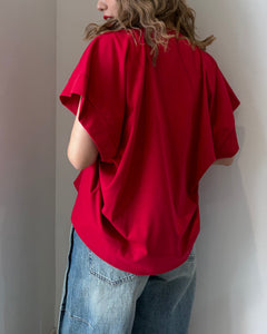 フレアスリーブTシャツ