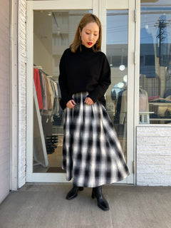 【新色追加！】ウール100%オフタートルニット