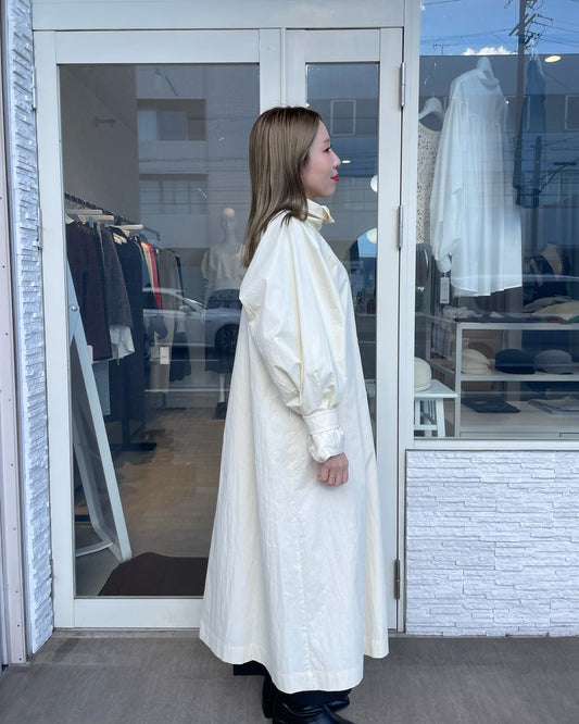 スタンドカラースプリングコート