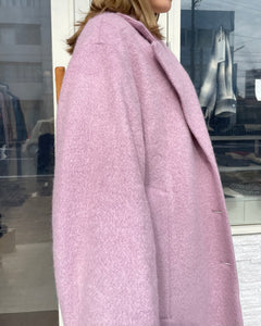 シャギーロングコート