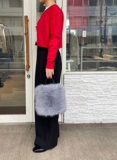 クロップドカーディガン