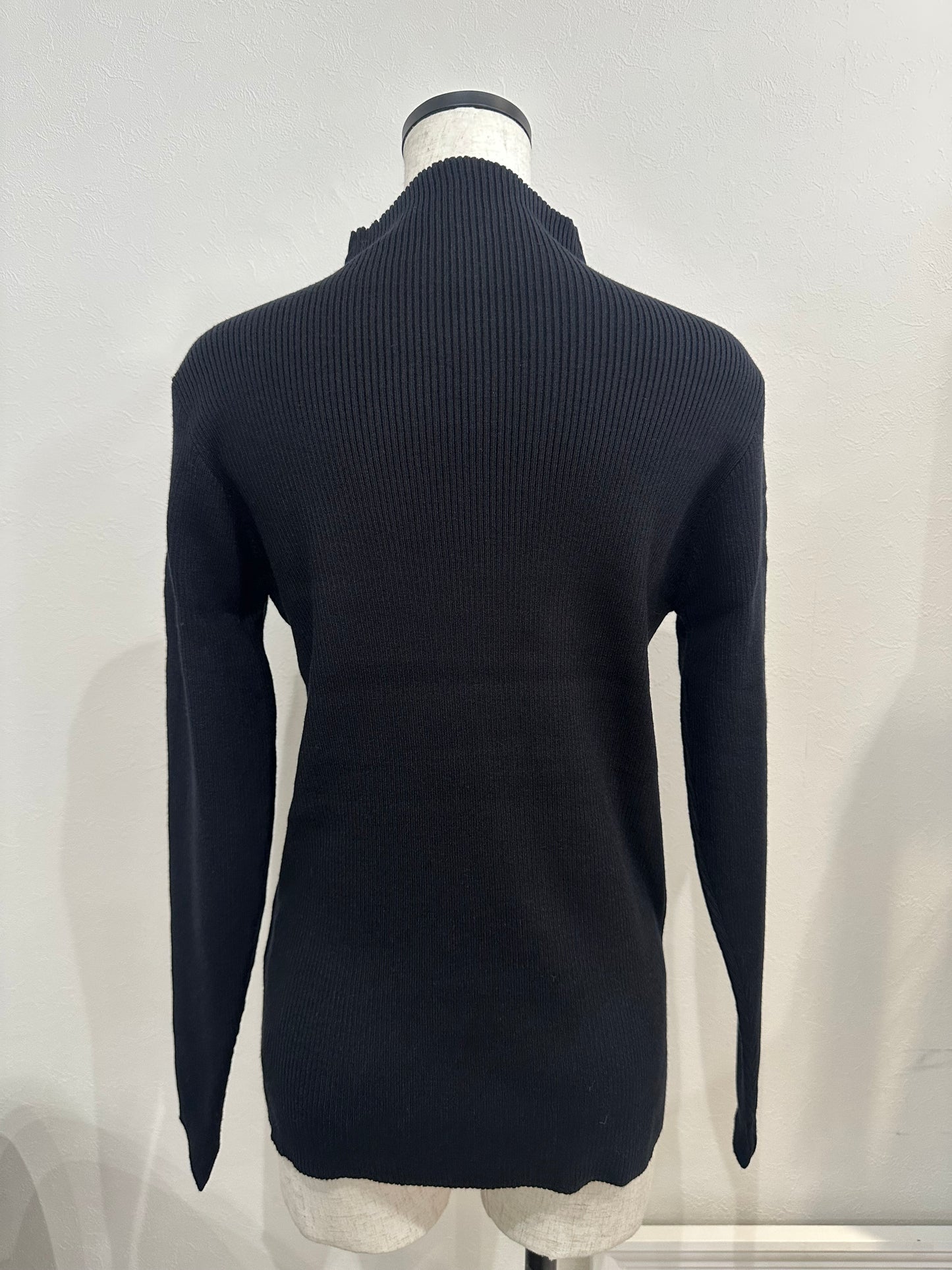 ベーシックリブニット