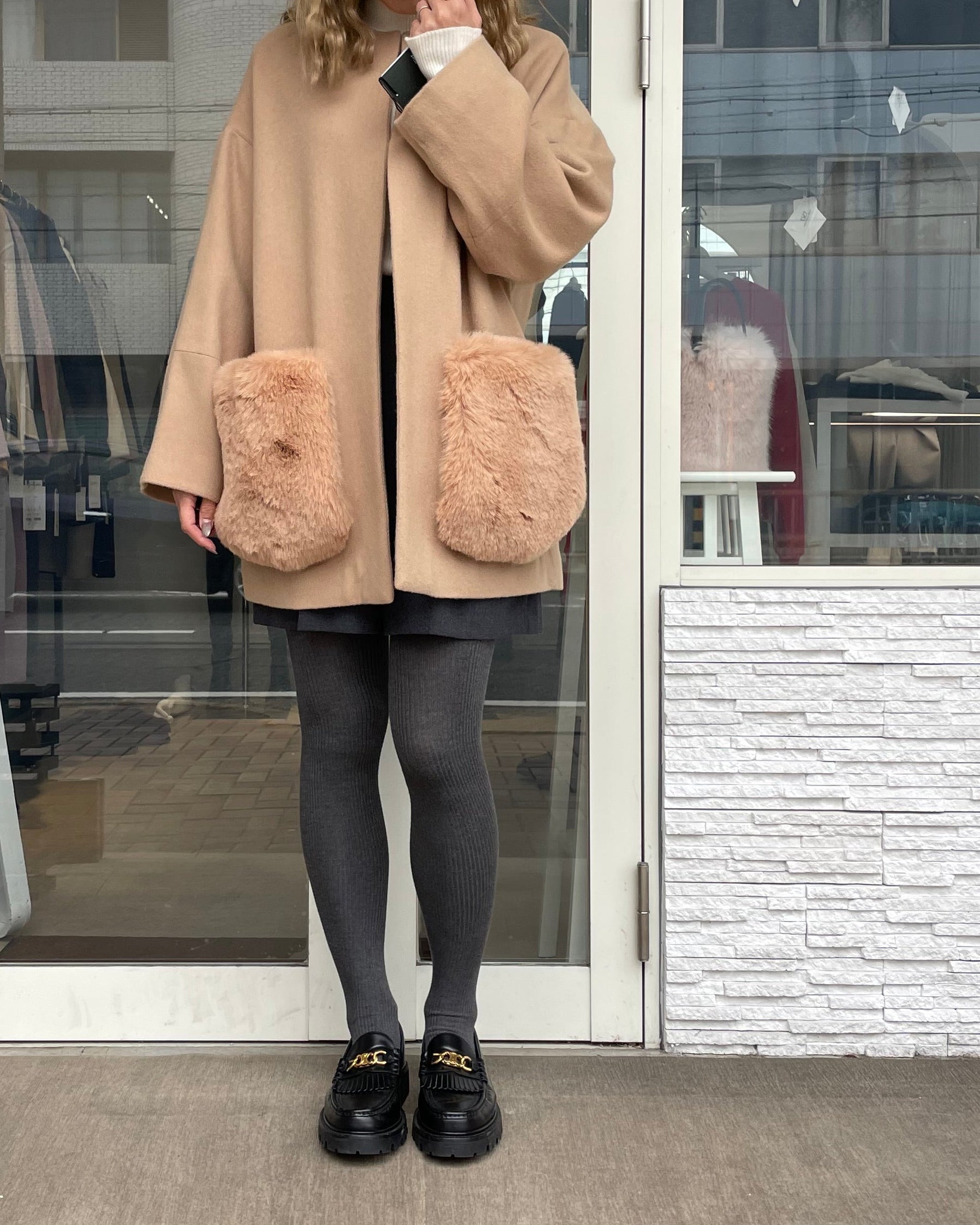 2wayファーポケットコート – SETiA online