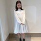 【再入荷】コットンボイルワンピース