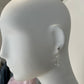 アシンメトリーメタルピアス