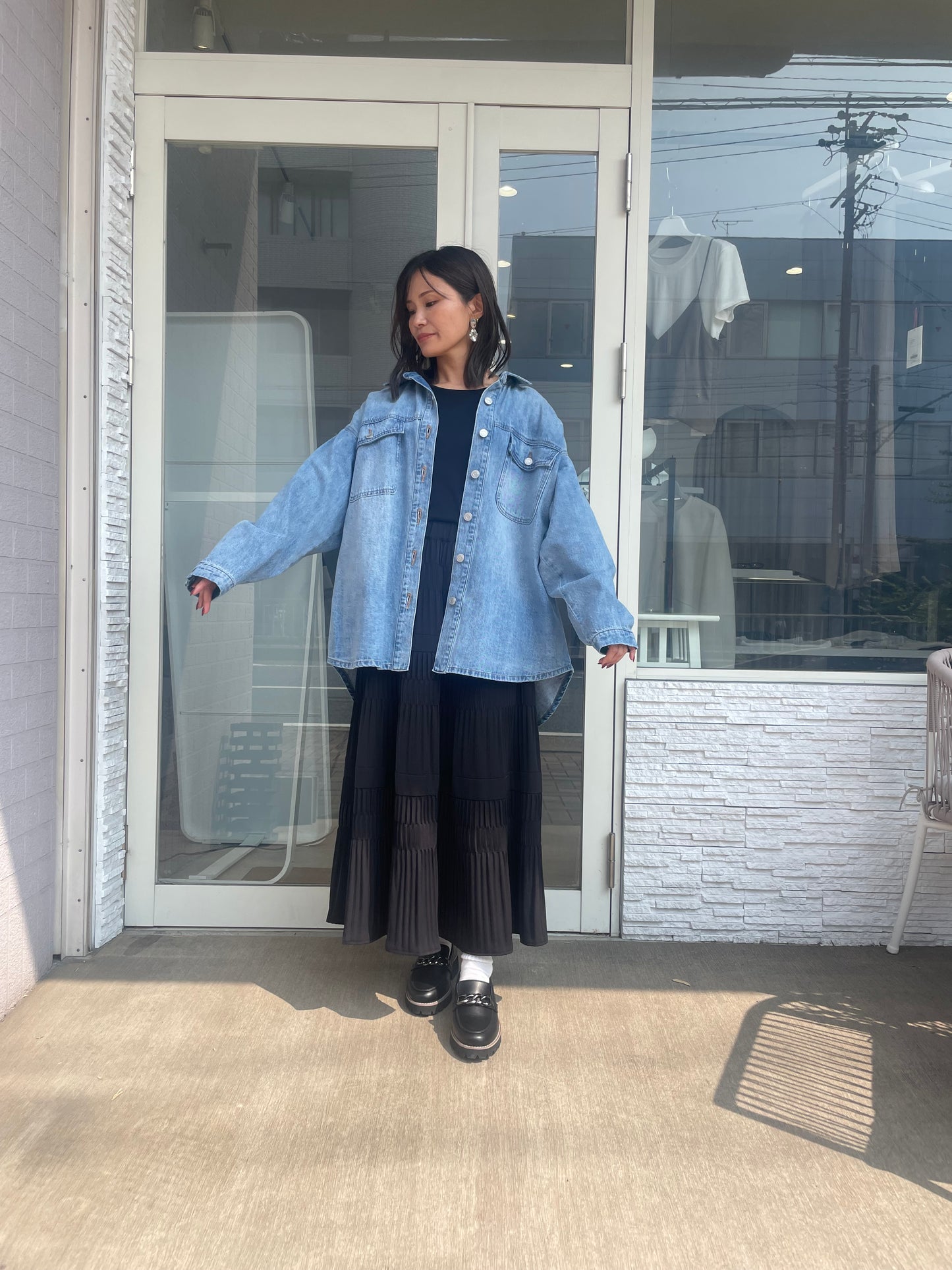 デニムシャツジャケット