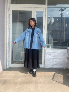 デニムシャツジャケット