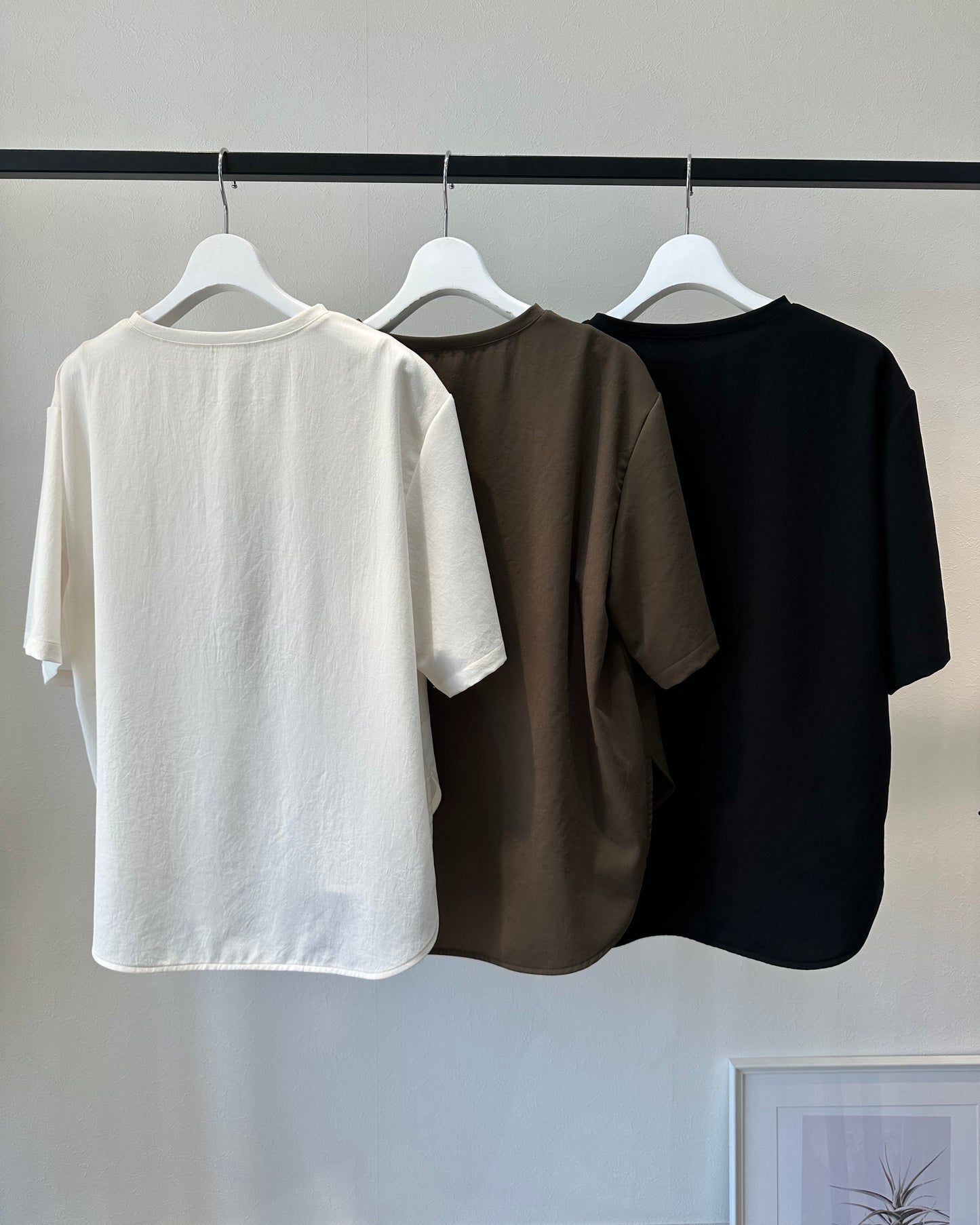 ストレッチシフォンブラウス