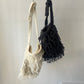 ニットフリンジバッグ