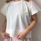 フレアスリーブTシャツ