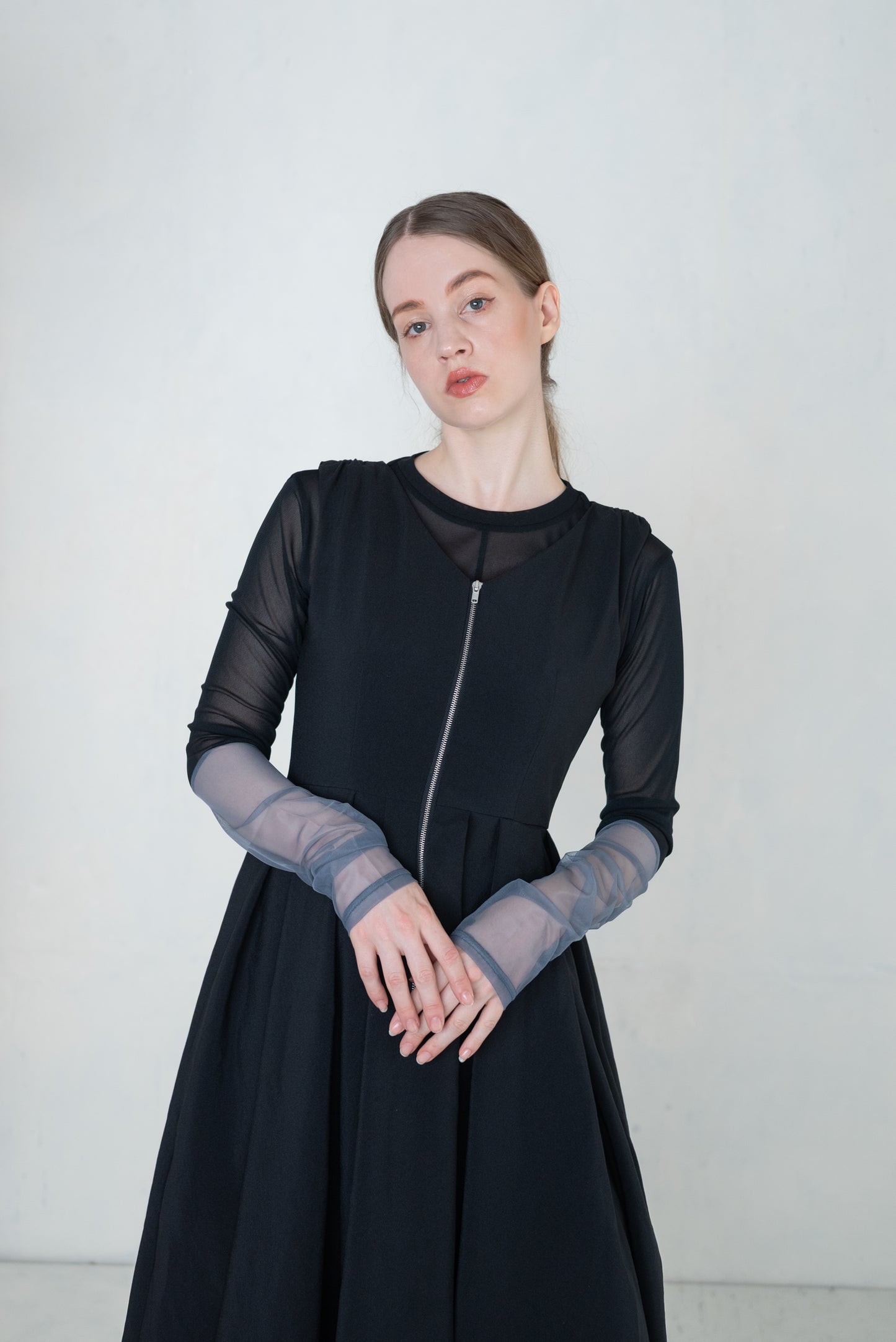 MADE IN JAPAN  front zip dress