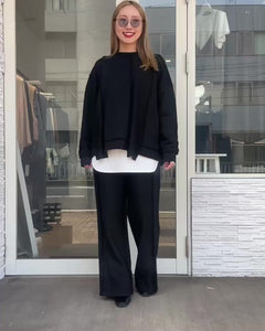 カットオフラインスウェットパンツ