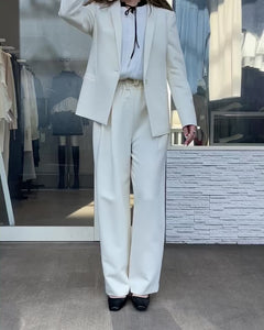 タックワイドパンツ